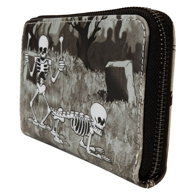 Skeleton Dance Disney Loungefly Zip Around Wallet - 2