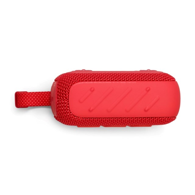 JBL Go 4 Red Bluetooth Speaker - 10