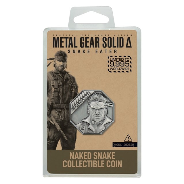 Naked Snake Metal Gear Solid Delta Limited Edition Coin - 4
