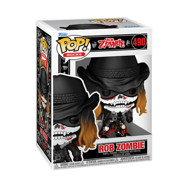 Rob Zombie With Bandana 490 Funko Pop Vinyl - 2