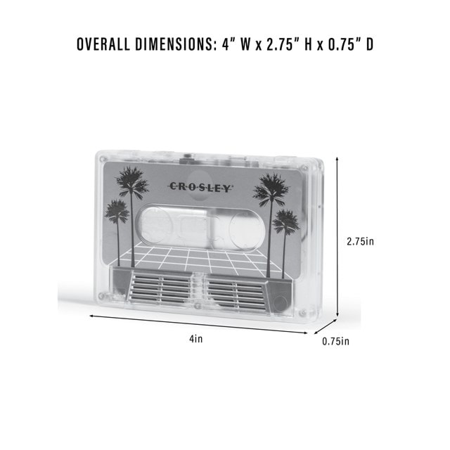 Crosley Cassette Teal Bluetooth Speaker - 8