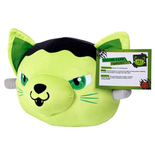 Frankenkitty Travel Crate Kreepy Katz Plush - 2