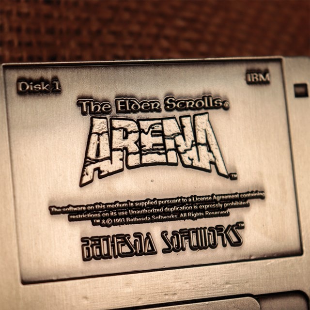 Elder Scrolls Arena Replica Floppy Disk - 8