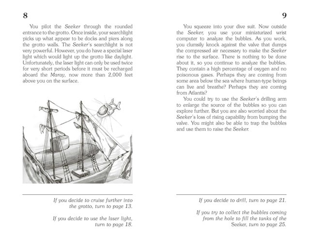 Journey Under The Sea (Choose Your Own Adventure) Paperback By Ross Montgomery - 3