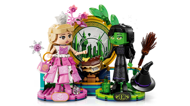 Elphaba & Glinda Figures Wicked LEGO - 2