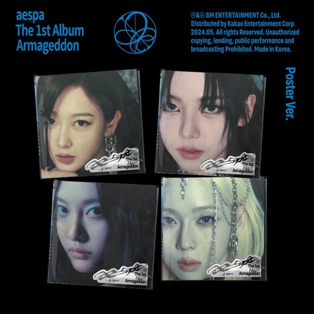 The 1st Album 'Armageddon' (Poster Ver.) hmv Exclusive - 1