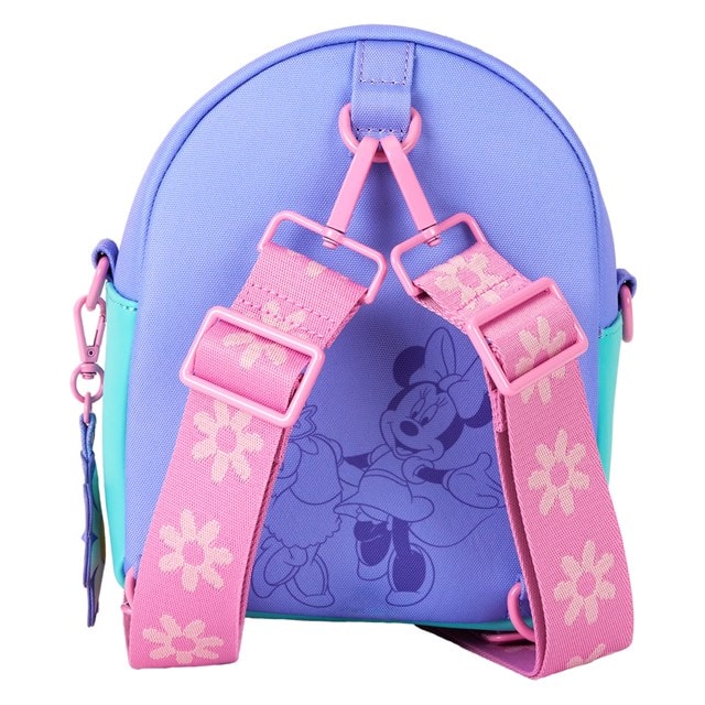 Daisy Duck & Minnie Mouse Convertible Loungefly Mini Backpack - 4