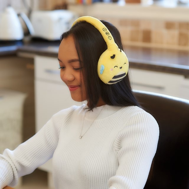 Lazerbuilt Squishmallows Sunny the Bee Plush Bluetooth Headphones - 6