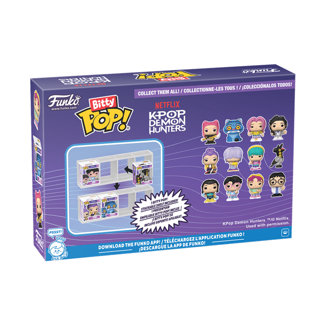 Rumi Kpop Demon Hunters Series 2 Funko Bitty Pop 4 Pack - 2