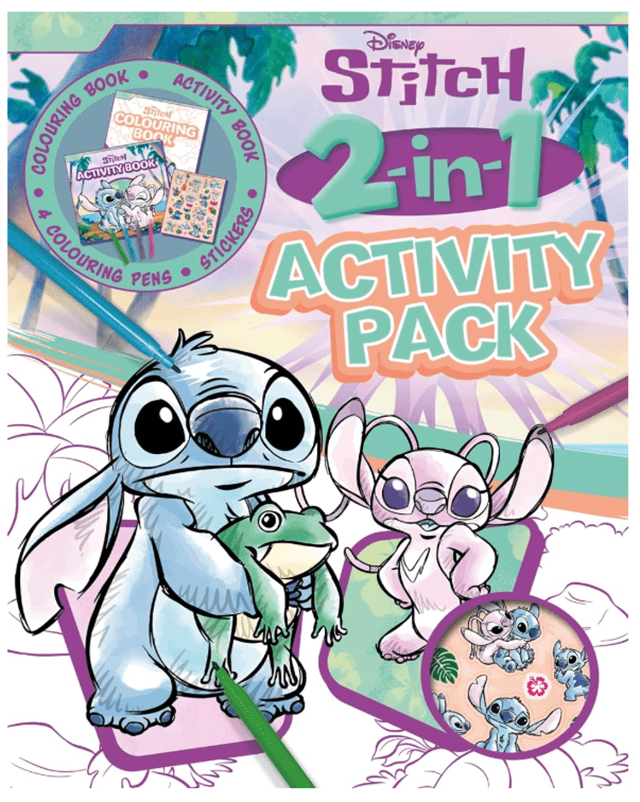 Lilo & Stitch 2 In 1 Activity Pack - 1