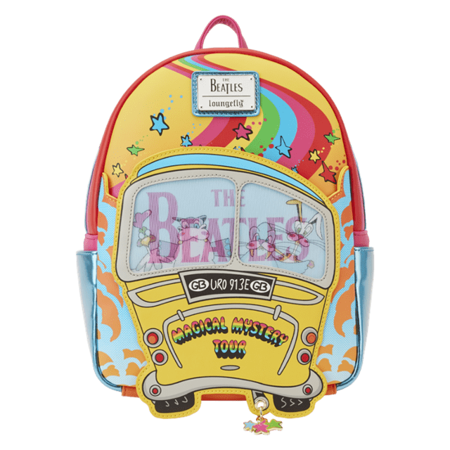 The Beatles Magical Mystery Tour Bus Mini Loungefly Backpack - 1