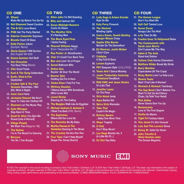 NOW That's What I Call the Ultimate Party - 4CD - 2