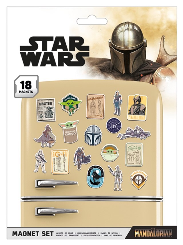 The Mandalorian Bounty Hunter Magnet Set - 1