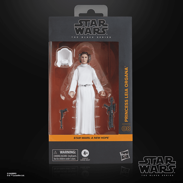 Princess Leia Organa A New Hope Star Wars Black Series Hasbro Action Figure - 8