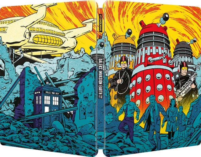 Daleks' Invasion Earth 2150 A.D. Limited Edition 4K Ultra HD Steelbook - 1