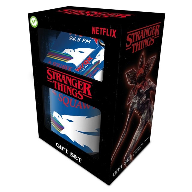 WSQK Stranger Things 5 Mug, Coaster & Keychain Gift Set | HMV Store