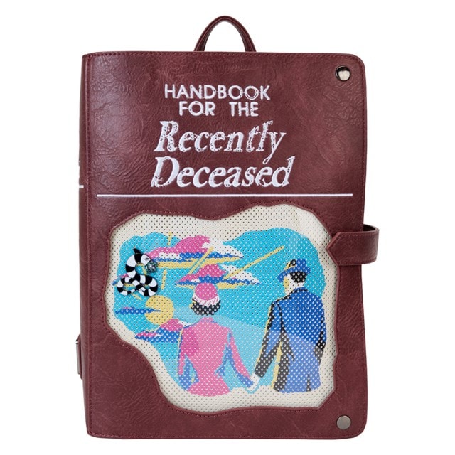 Handbook For The Recently Deceased Pin Trader Backpack Beetlejuice Loungefly - 1