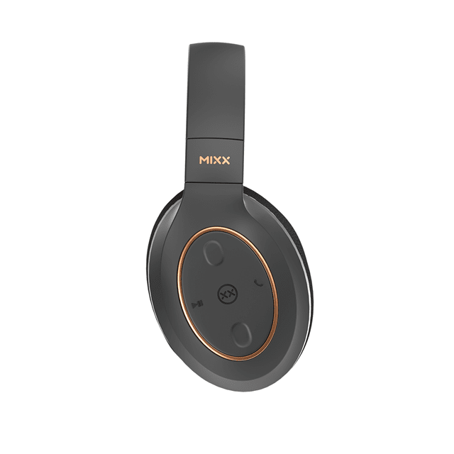 Mixx Audio EX1 Charcoal Grey/Copper Bluetooth Headphones - 4
