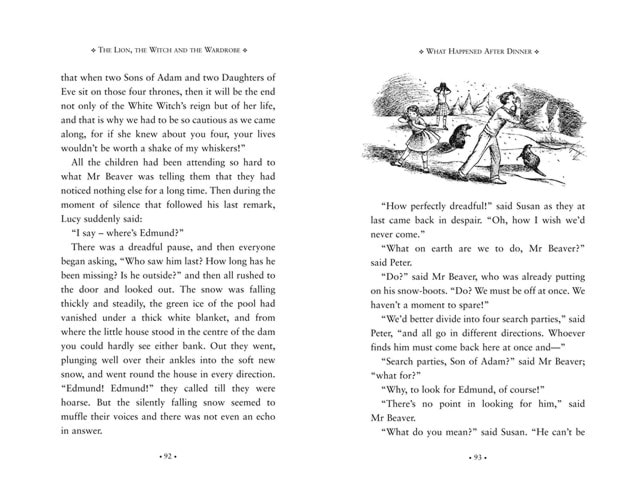 The Lion, The Witch And The Wardrobe: The Chronicles of Narnia Book 2 Paperback By C.S. Lewis - 4