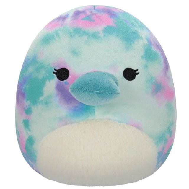 7.5" Mitch Watercolor Tiedye Platypus With White Belly Original Squishmallows Plush - 1