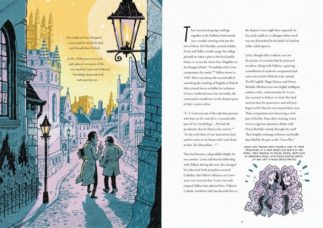 The Mythmakers: The Remarkable Fellowship Of C.S. Lewis & J.R.R. Tolkien Hardback By John Hendrix - 5