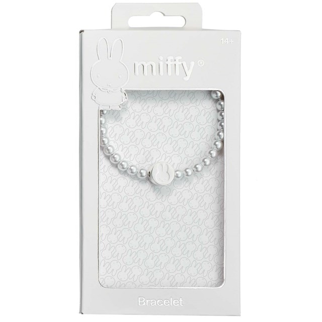 Miffy White Beaded Charm Bracelet - 2