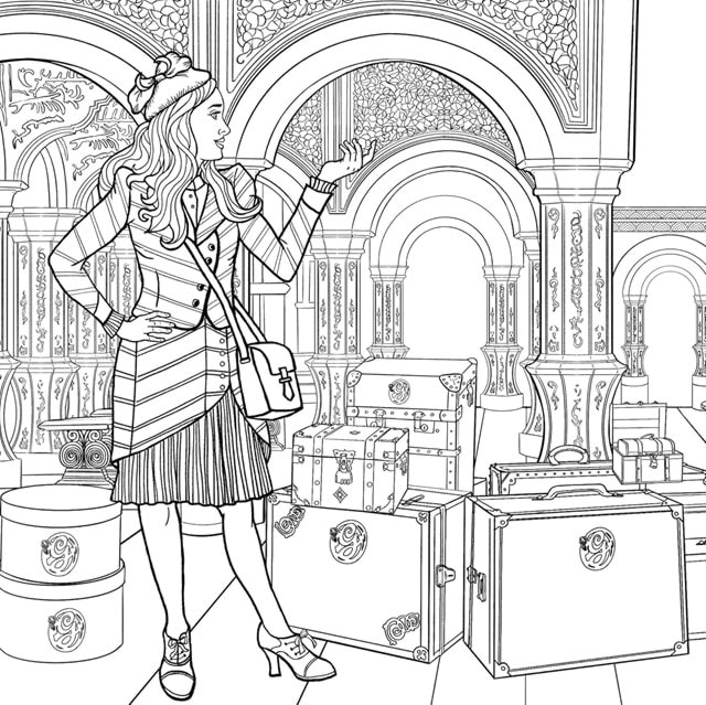 Wicked Official Colouring Book By Carolina Zambrano - 3