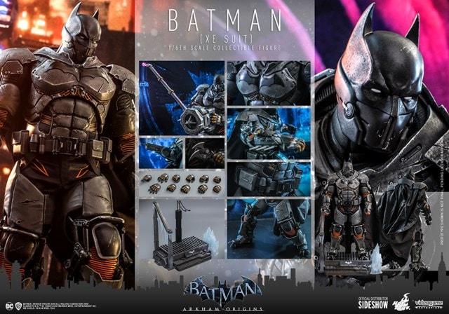 1:6 Batman XE Suit- Batman: Arkham Origins Hot Toys Figure - 7