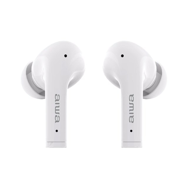 Aiwa EBTW-888ANC White Active Noise Cancelling True Wireless Bluetooth Earphones - 5