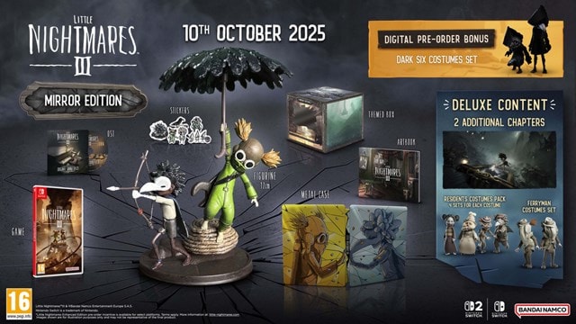 Little Nightmares III - Mirror Collectors Edition (Switch) - 2
