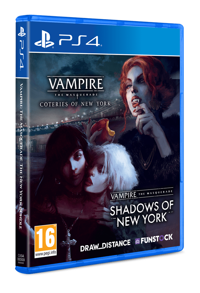  Vampire the Masquerade Coteries and Shadows of New York -  PlayStation 4 : Video Games