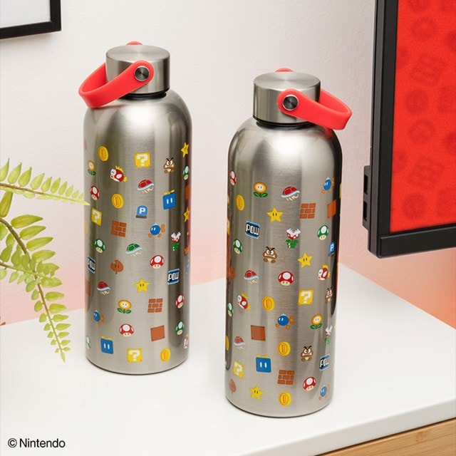 Super Mario Metal Drinks Bottle - 2