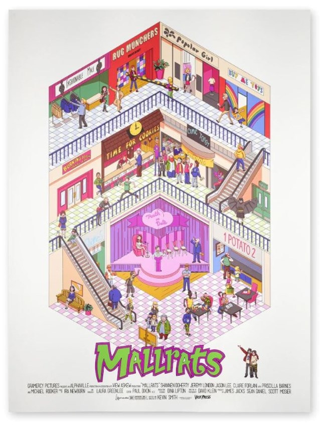 Mallrats By George Bletsis 18x24 Limited Edition Print - 1