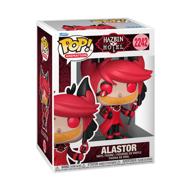 Alastor With Chance Of Chase 2242 Hazbin Hotel Funko Pop Vinyl - 2