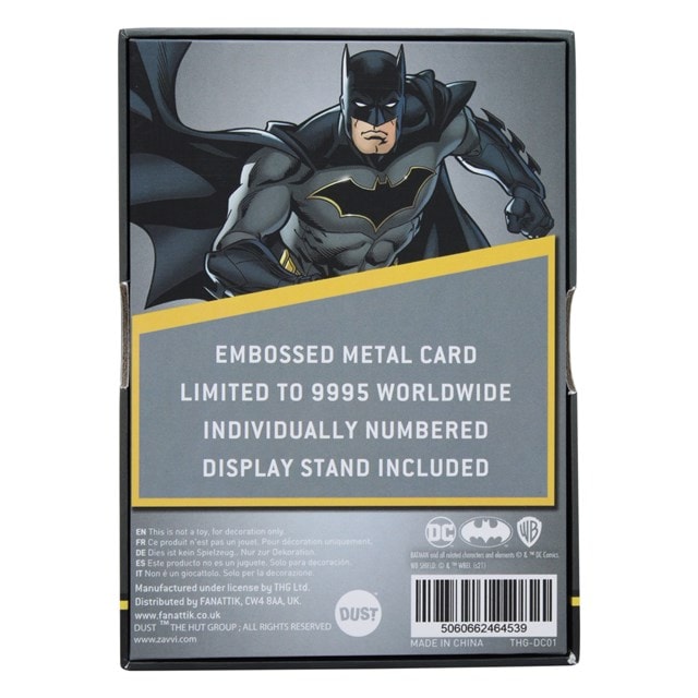 Batman: DC Comics Limited Edition Ingot Collectible - 9