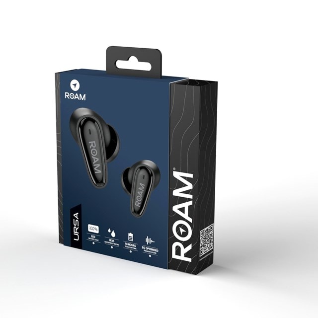 Roam Ursa Black True Wireless Bluetooth Earphones - 8
