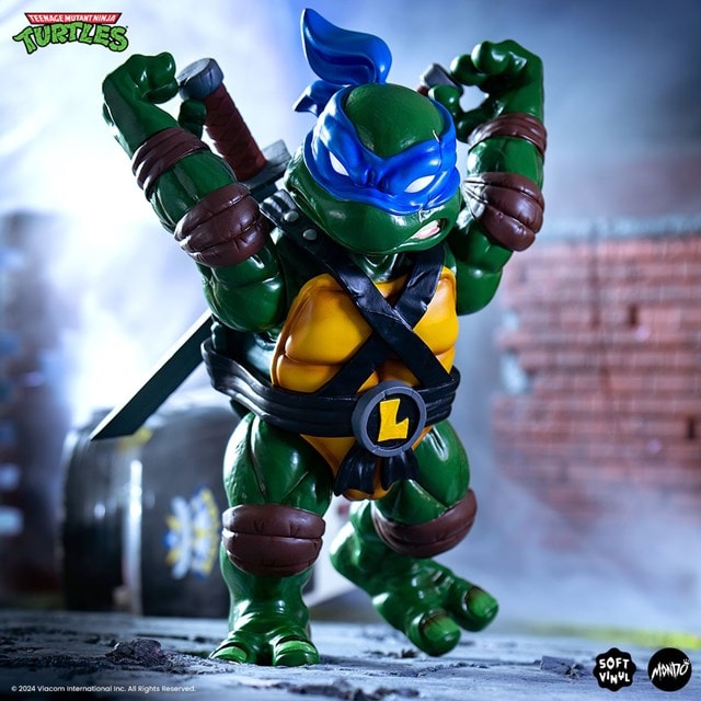 Leonardo Teenage Mutant Ninja Turtles Mondo Soft Vinyl Figure - 5