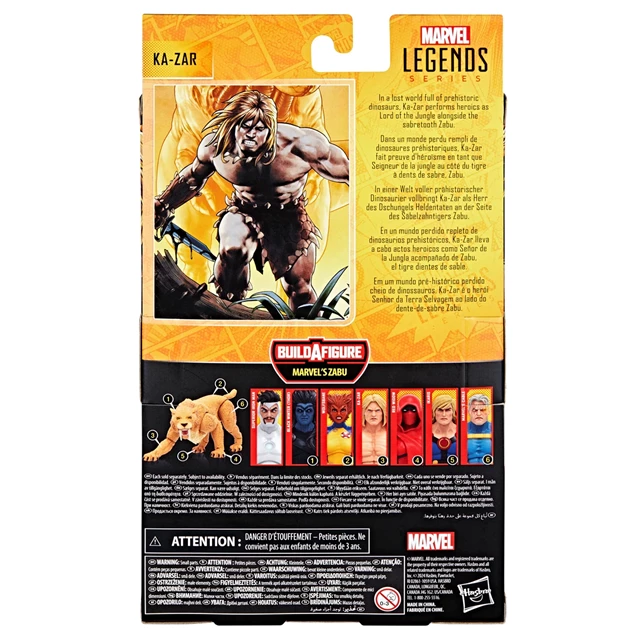 Marvel Legends Series Ka-Zar Comics Collectible Action Figure - 9