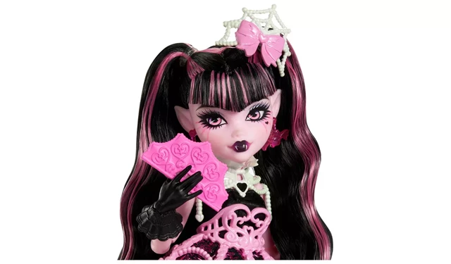 Draculaura Scary Sweet Birthday Monster High Mattel Doll - 3