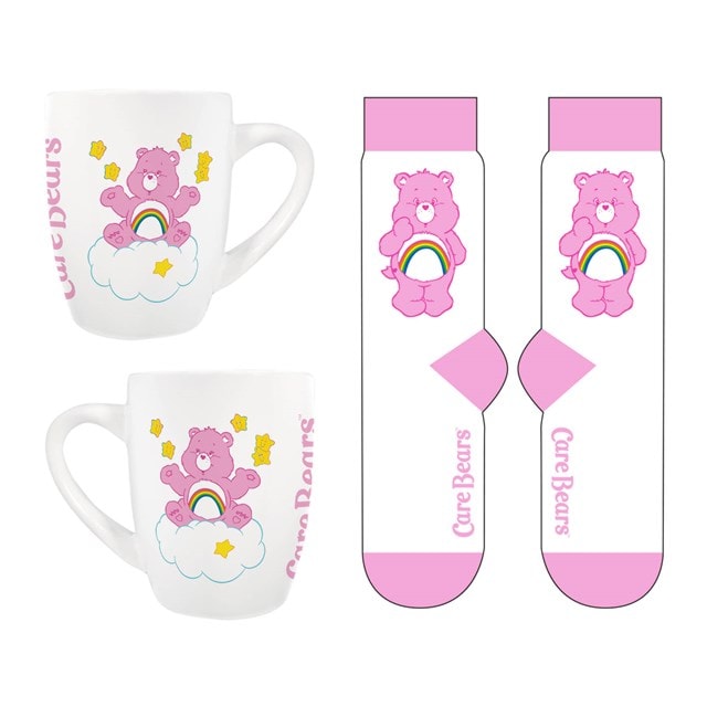 Cheer Bear Care Bears Mug & Sock Set - 2