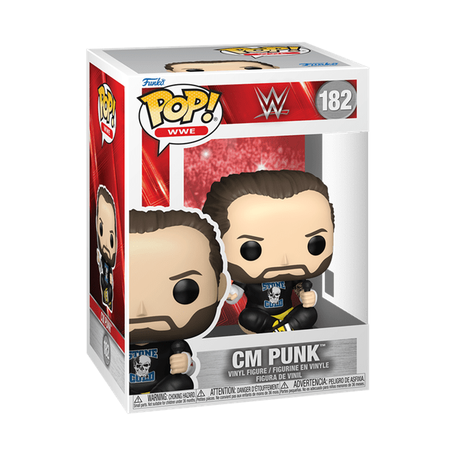 CM Punk 182 WWE Funko Pop Vinyl - 2