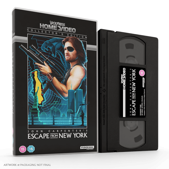 Escape from New York VHS - Vice Press Collector's Edition - 3