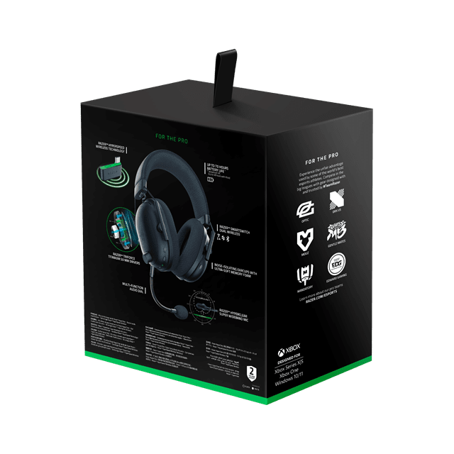 RAZER BlackShark V2 Pro Wireless 7.1 Xbox Gaming Headset - Black - 16