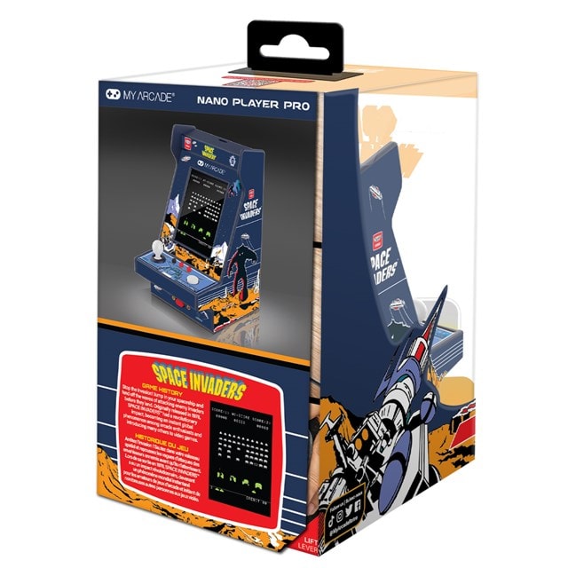 Space Invaders Nano Retro Arcade My Arcade Portable Gaming System - 4