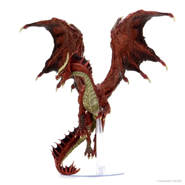 Adult Red Dragon Dungeons & Dragons Icons Of The Realms Premium Figurine - 7