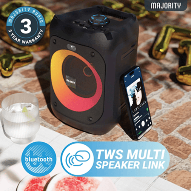 Majority Ps100 Bluetooth Party Speaker - 3