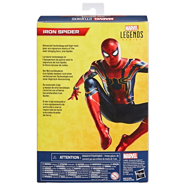 Iron Spider Marvel Legends Series Hasbro Action Figure - 9