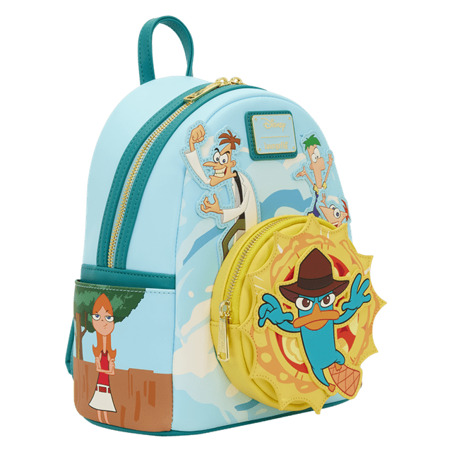 Phineas & Ferb Light Up Loungefly Mini Backpack - 3