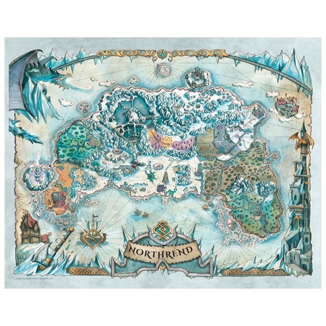 World Of Warcraft Limited Edition Lithograph Set - 5