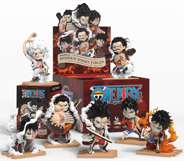 Freenys Hidden Dissectibles One Piece S06 - Luffy Gears Edition Mighty Jaxx Blind Box - 1